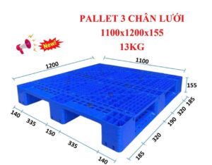 PALLET NHỰA CŨ MA19